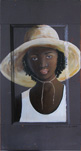 Young Girl With Straw Hat